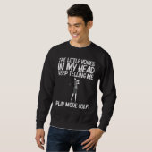 Sweatshirt Golf cool Art Pour Hommes Femmes Golf Club Ba (Devant entier)