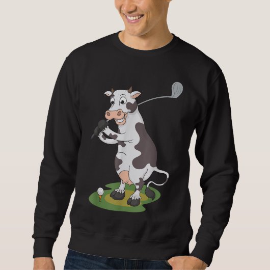 Sweatshirt Golf Cow Golf (Devant)