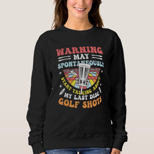Sweatshirt Golf de Frisbee (Devant)