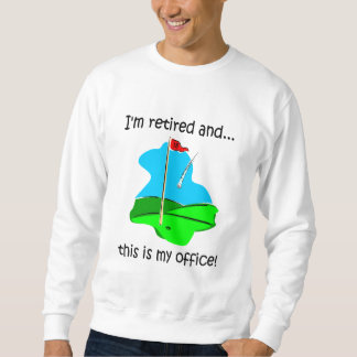 Sweatshirt Golf et retraite
