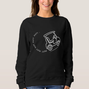 Sweatshirt Golf Putt Golfer