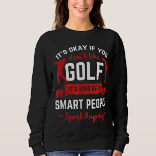 Sweatshirt Golf Putter Golfer Bogey Golf Birdie Eagle Par
