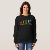 Sweatshirt Golf saying for Evolution Golfer (Devant entier)