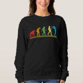 Sweatshirt Golf saying for Evolution Golfer (Devant)