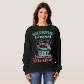 Sweatshirt Golfer Beer & Golf Sports Player Golfing (Devant entier)
