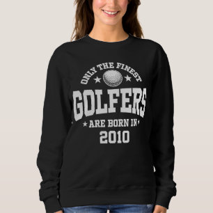 Sweatshirt Golfing de 13 ans 2010 13e anniversaire