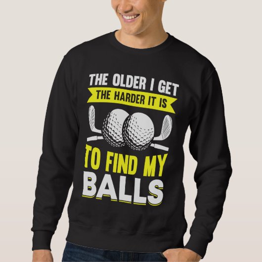 Sweatshirt Golfing Golf Player Coach Golfer 1 (Devant)