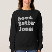 Sweatshirt Good better Jonas (Devant)