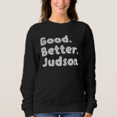 Sweatshirt Good better Judson (Devant)