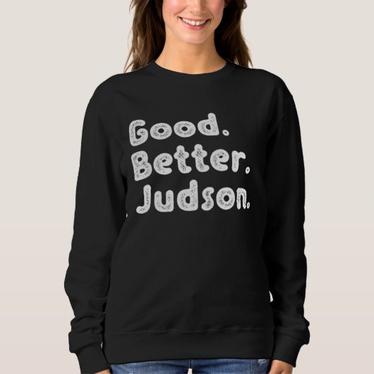 Sweatshirt Good better Judson (Devant)