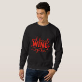 Sweatshirt Good Friends Wine Together 110 (Devant entier)