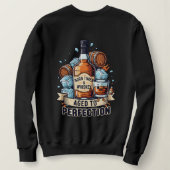 Sweatshirt Good Times & Whiskey Aged to Perfection – Fun Whis (Design dos)