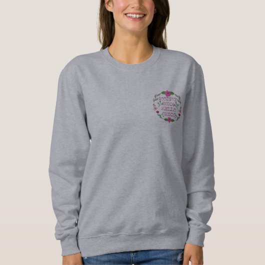 SWEATSHIRT GOODBYE 20XX HELLO 20XX (Devant)