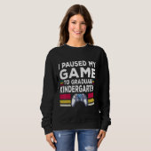 Sweatshirt Goodbye Kindergarten Graduation Hello First Grade  (Devant entier)