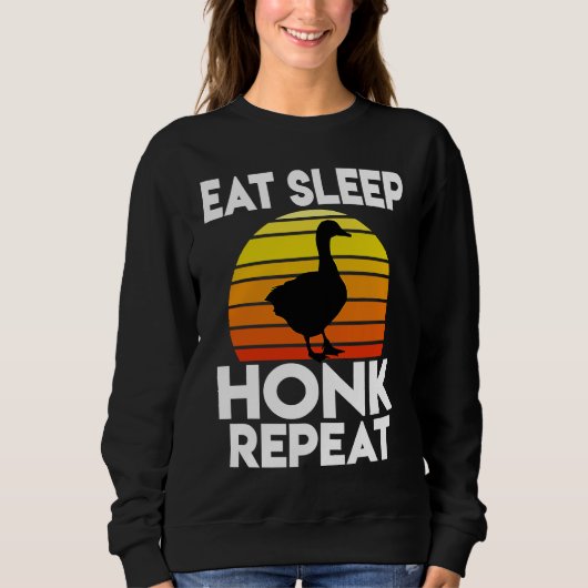 Sweatshirt Goose Geese Idea Bird Duck (Devant)