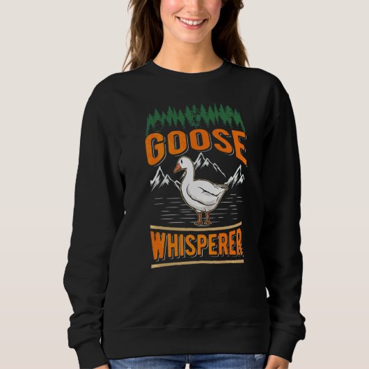 Sweatshirt Goose Whisperer (Devant)