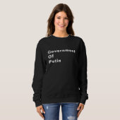 Sweatshirt GOP = Gouvernement de Poutine (Devant entier)