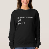 Sweatshirt GOP = Gouvernement de Poutine (Devant)