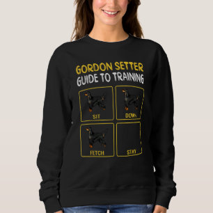 Sweatshirt Gordon Setter Guide Pour L'Entraînement De L'Obéis