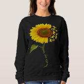 Sweatshirt Gordon Setter Sunflower (Devant)