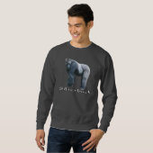 Sweatshirt Gorille Silverback (Devant entier)