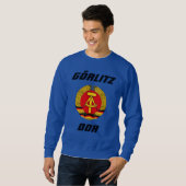 Sweatshirt Gorlitz, Deutsche Demokratische Republik DDR. (Devant entier)