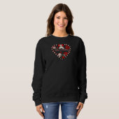 Sweatshirt Goth en formation pour l'esthétique gothique adole (Devant entier)