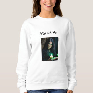 Sweatshirt Gothique Jolie Sorcière, Thème Sombre