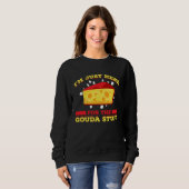 Sweatshirt Gouda For Gouda Lover Cheese Gouda Enthusiast Dutc (Devant entier)
