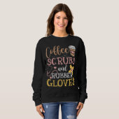 Sweatshirt Gousses De Café Et Gants En Caoutchouc (Devant entier)