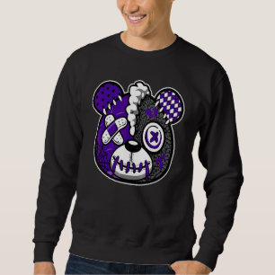 Sweatshirt Goutte d'ours Amour Iris foncé 3s Unisexe Corresp