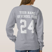 Sweatshirt Graduation personnalisée Ecole Supérieure (Dos)