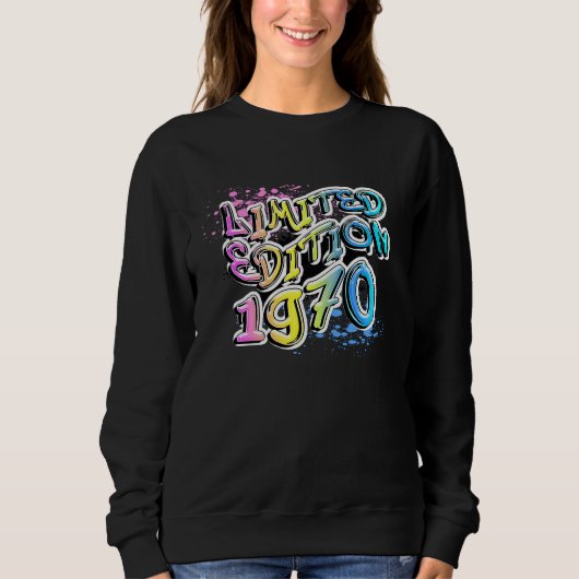 Sweatshirt Graffiti 1970 (Devant)