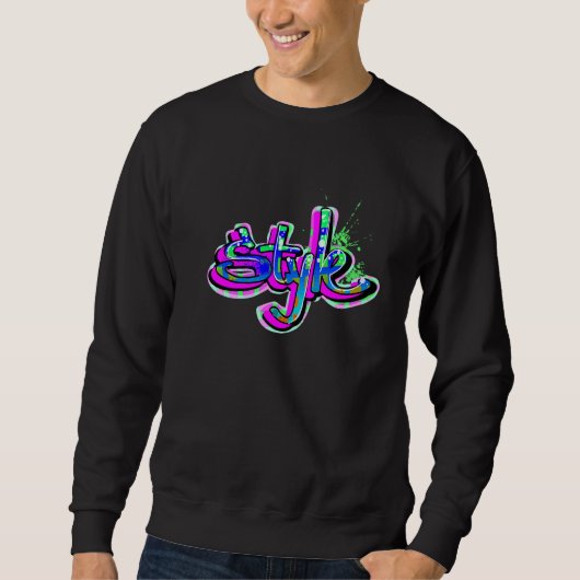 Sweatshirt Graffiti Cool Hommes (Devant)