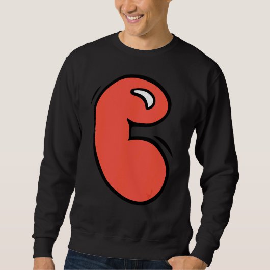 Sweatshirt Graffiti Monogramme C Dans La Petite Bubblest De C (Devant)