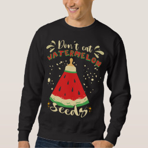 Sweatshirt Graines amusantes de pastèque