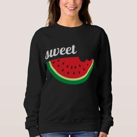 Sweatshirt Graines de melon sucré Fruit Vitamines Fruit (Devant)