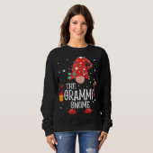 Sweatshirt Grammy Gnome Matching Famille Gnome de Noël P (Devant entier)