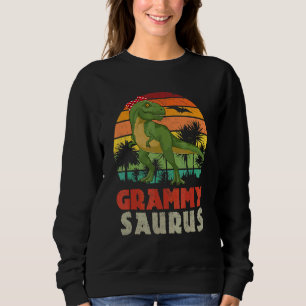 Sweatshirt Grammysaurus Rex Dinosaur Famille Correspondant