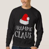 Sweatshirt Grampie Claus Noël Casquette Famille Groupe Corres (Devant)