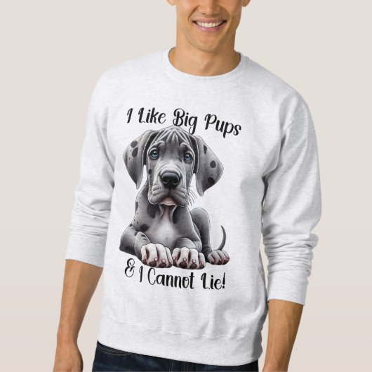 Sweatshirt Grand Chiot Dane (Devant)