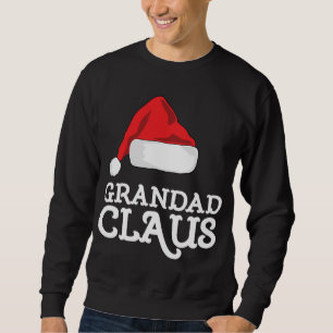 Sweatshirt Grand Claus Casquette de Noël Famille correspondan