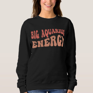 Sweatshirt Grand Énergie Verseau Zodiaque