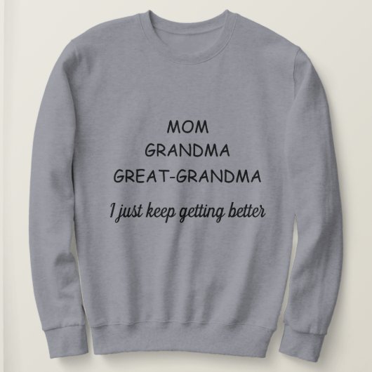Sweatshirt Grand grand-grand-Sweatshirt (Design devant)