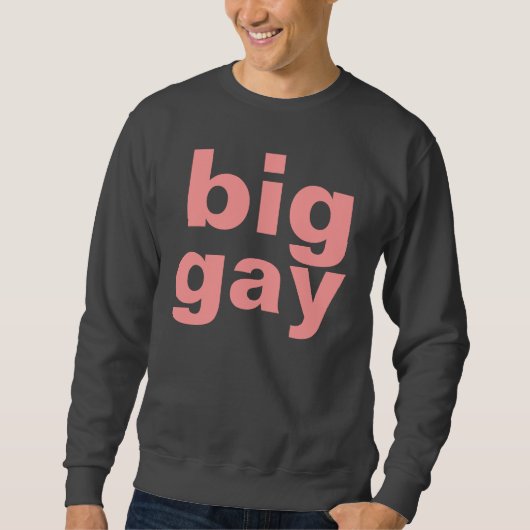 Sweatshirt grand homosexuel (Devant)