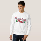 Sweatshirt Grand-maman Claus (Devant entier)