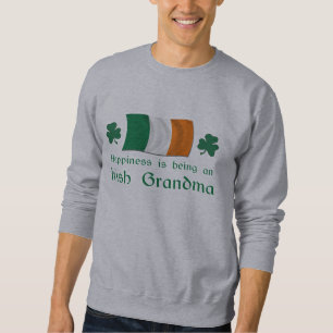 Sweatshirt Grand-maman irlandaise heureuse