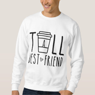 Sweatshirt Grand meilleur ami Funny BFF Matching Outfit Deux