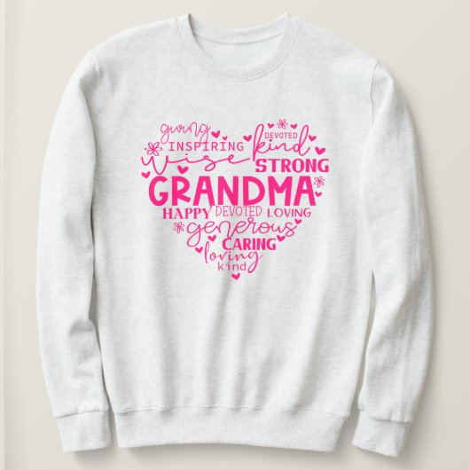Sweatshirt Grand-mère (Design devant)