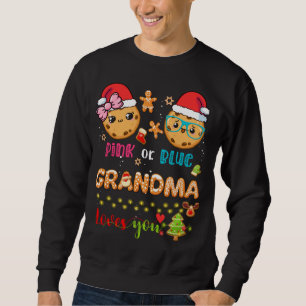 Sweatshirt Grand-mère Bébé Genre Révéler Noël Gingerbread B
